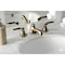 Kingston Brass KS4463KL Widespread Bathroom Faucet with Brass Pop-Up, Antique Brass KS4463KL - alternate 2